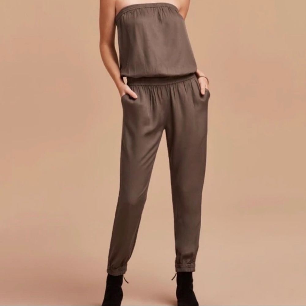 Aritzia Talula strapless romper 👒🌿🥝